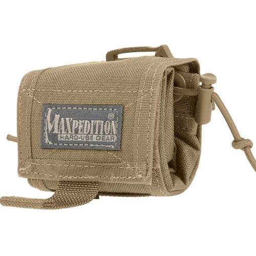 Maxpedition Rollypoly MM Folding Dump Pouch - Black