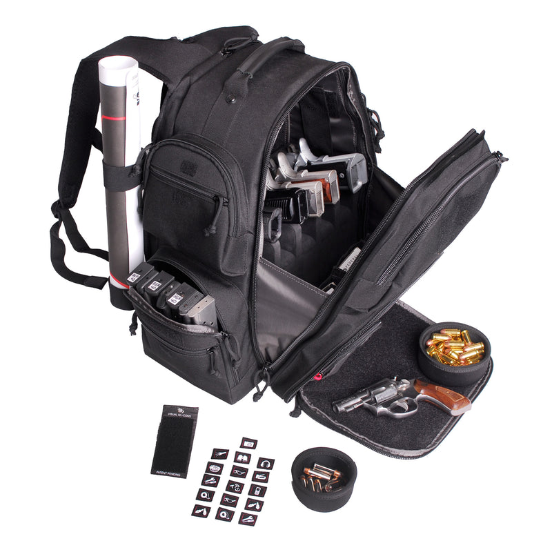 G-outdrs Gps Executive Backpack - Black