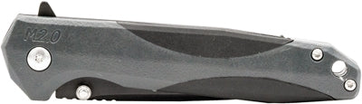 S&w Knife M&p M2.0 2-tone Clip - Folder 3.5" Tanto Fngr Flipper