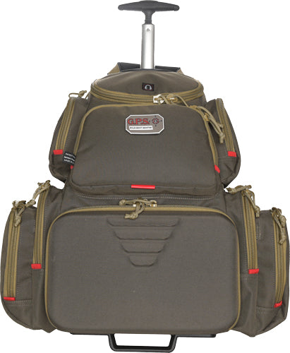 Gps Rolling Handgunner Range - Backpack Rifle Green-khaki