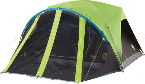Coleman Carlsbad Dome Tent W- - Screen Room 4 Person 9'x7'x4'