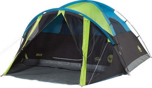 Coleman Carlsbad Dome Tent W- - Screen Room 4 Person 9'x7'x4'
