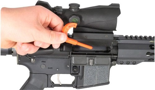 Fsdc Loaded Chamber Indicator - Safety Flags Orange Rifle 6pk