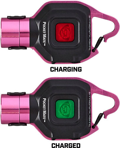 Streamlight Pocket Mate Usb - Edc Light W-pocket Clip Pink