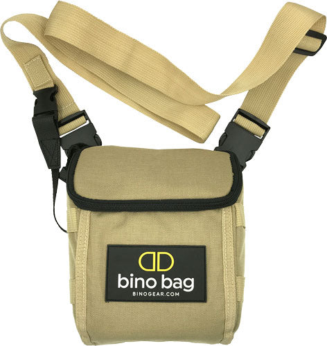 Bino Dock Bino Bag Tan - Includes 3 Straps & Safety Crd