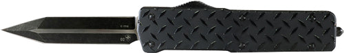 Templar Knife Small Otf Alum - Diamondplate 3" D2 Blck Dagger