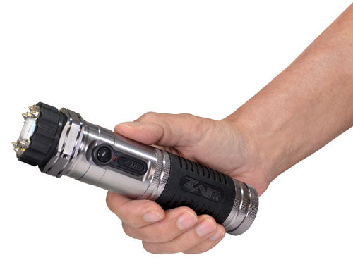 Psp Zap Stun Gun-flashlight - One Million Volts Rechargeable