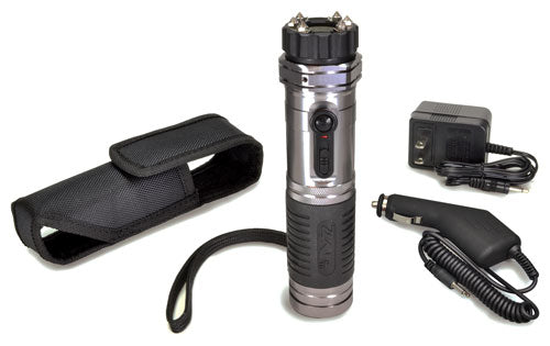 Psp Zap Stun Gun-flashlight - One Million Volts Rechargeable